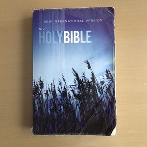 NIV, Outreach Bible, Paperback, Blue - Paperback By Biblica -Acceptable
